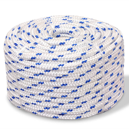 Corda Per Barca Bianca In Polipropilene Bianco E Blu
