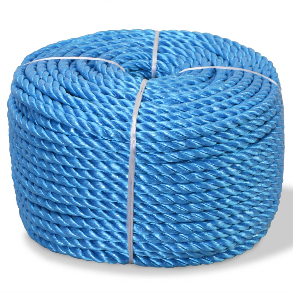 Corda Da Lavoro In Polipropilene Blu