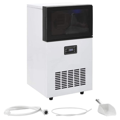 Macchina Per Il Ghiaccio Da Nera 45 Kg/24 H