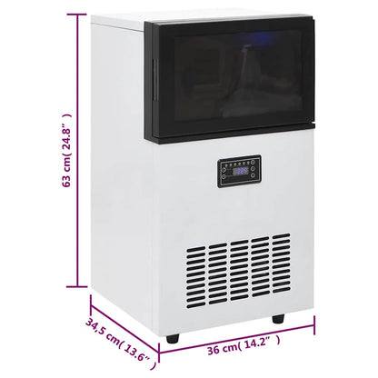 Macchina Per Il Ghiaccio Da Nera 45 Kg/24 H