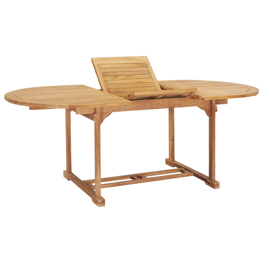 Tavolo Da Pranzo Allungabile 150- Massello Di Teak