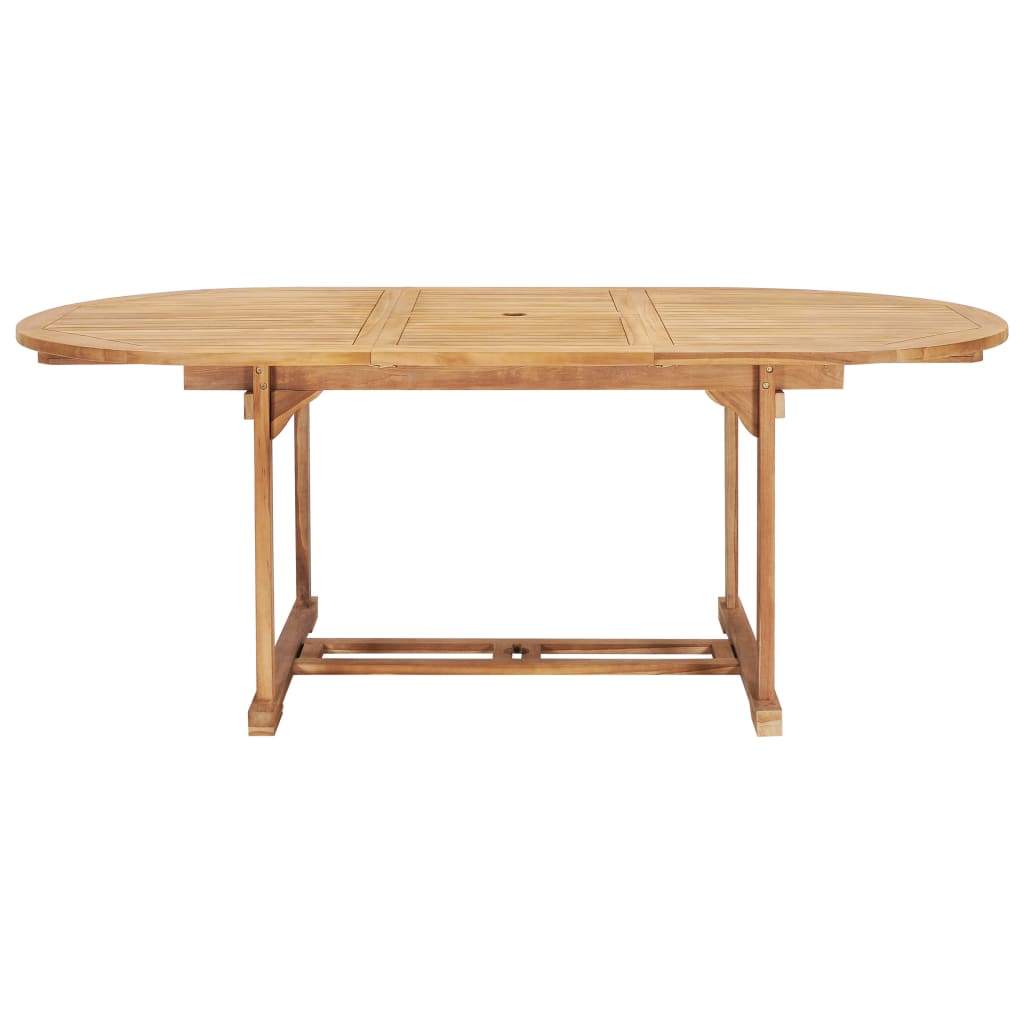 Tavolo Da Pranzo Allungabile 150- Massello Di Teak