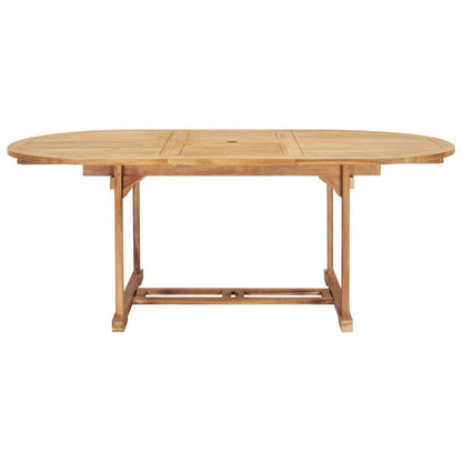 Tavolo Da Pranzo Allungabile 150- Massello Di Teak