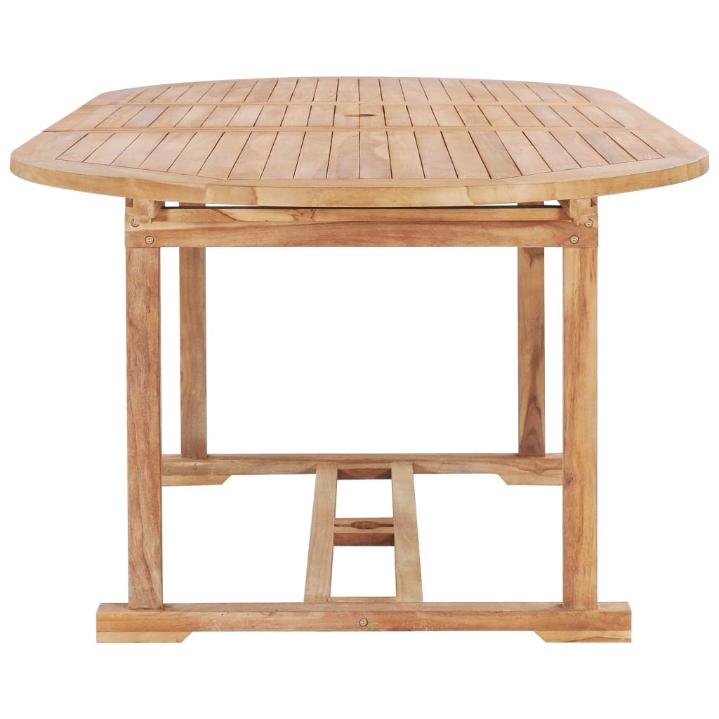 Tavolo Da Pranzo Allungabile 150- Massello Di Teak