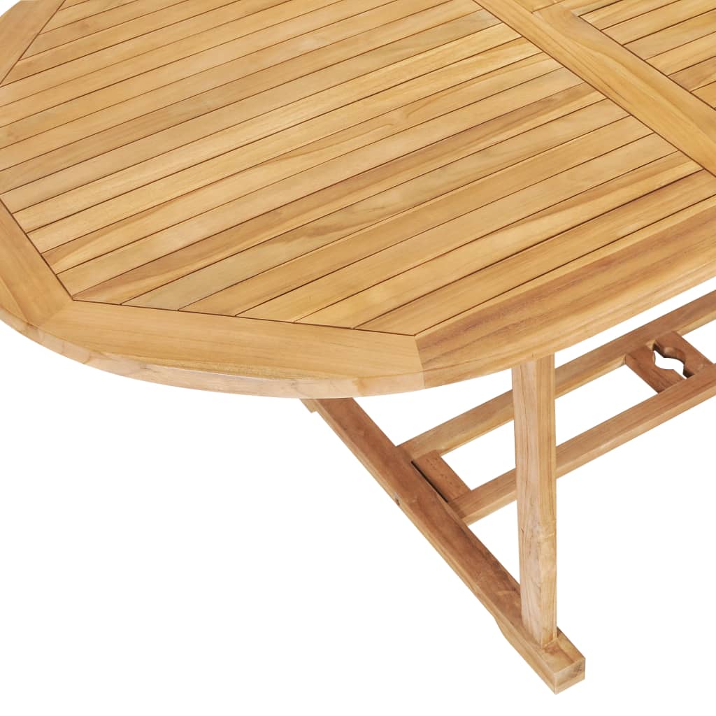 Tavolo Da Pranzo Allungabile 150- Massello Di Teak
