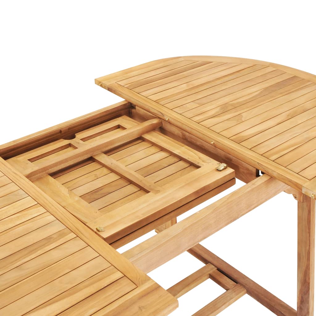 Tavolo Da Pranzo Allungabile 150- Massello Di Teak