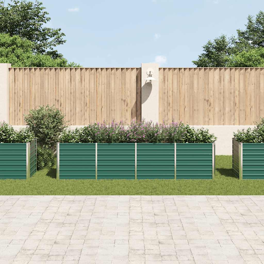 Letto Rialzato Giardino In Acciaio Zincato