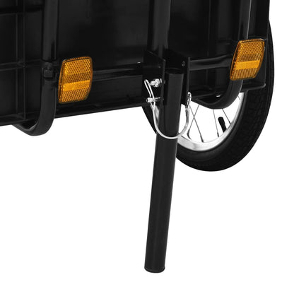 Rimorchio Bici/Carrello Manuale 155X60X83 Cm In Acciaio