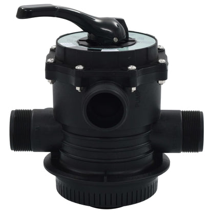 Valvola Multiporta Per Filtro A Sabbia Abs 1,5&quot; 6 Vie