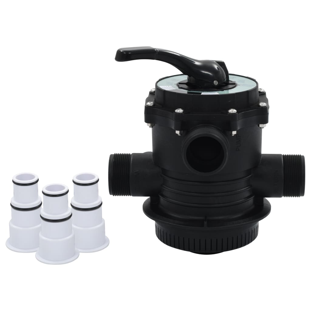 Valvola Multiporta Per Filtro A Sabbia Abs 1,5&quot; 6 Vie