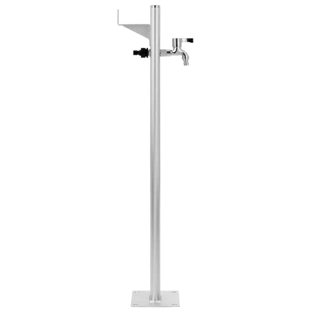 Fontanella A Colonna Da Giardino In Allumino 95 Cm