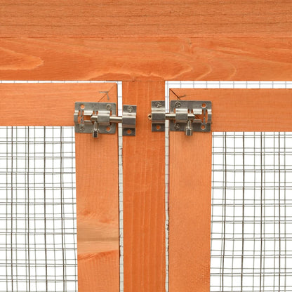 Gabbia Per Uccelli In Legno Di Pino E Abete 125,5X59,5X164 Cm