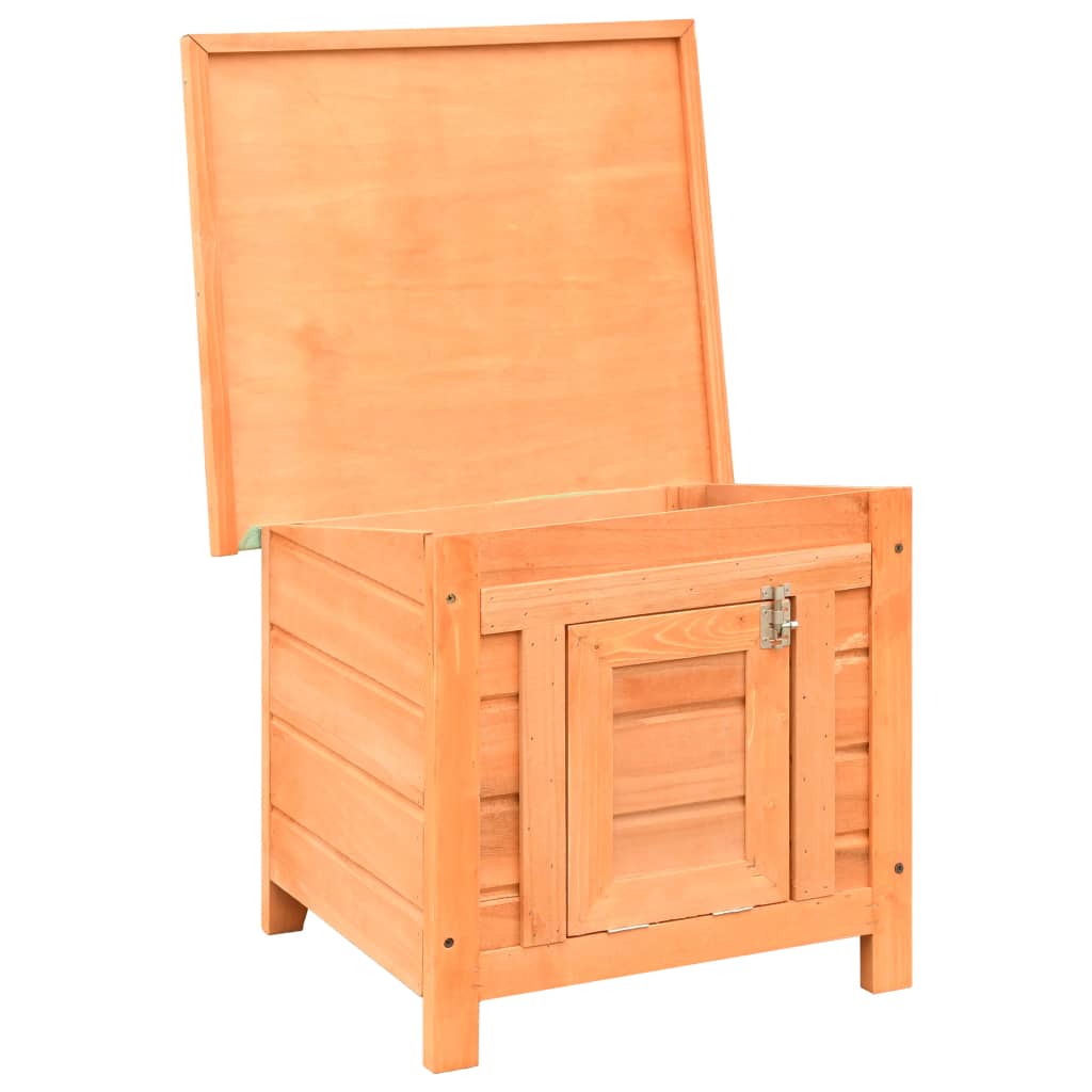 Cuccia Per Gatti In Legno Di Pino E Abete 50X46X43,5 Cm