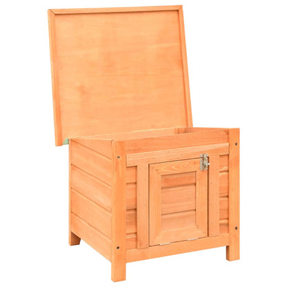 Cuccia Per Gatti In Legno Di Pino E Abete 50X46X43,5 Cm