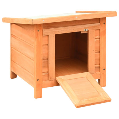 Cuccia Per Gatti In Legno Di Pino E Abete 50X46X43,5 Cm
