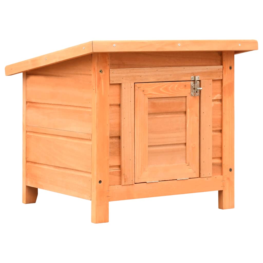 Cuccia Per Gatti In Legno Di Pino E Abete 50X46X43,5 Cm