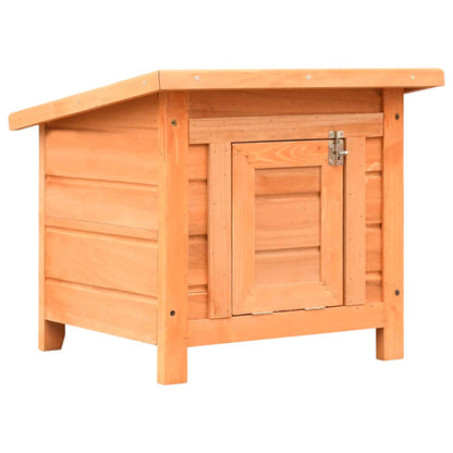 Cuccia Per Gatti In Legno Di Pino E Abete 50X46X43,5 Cm