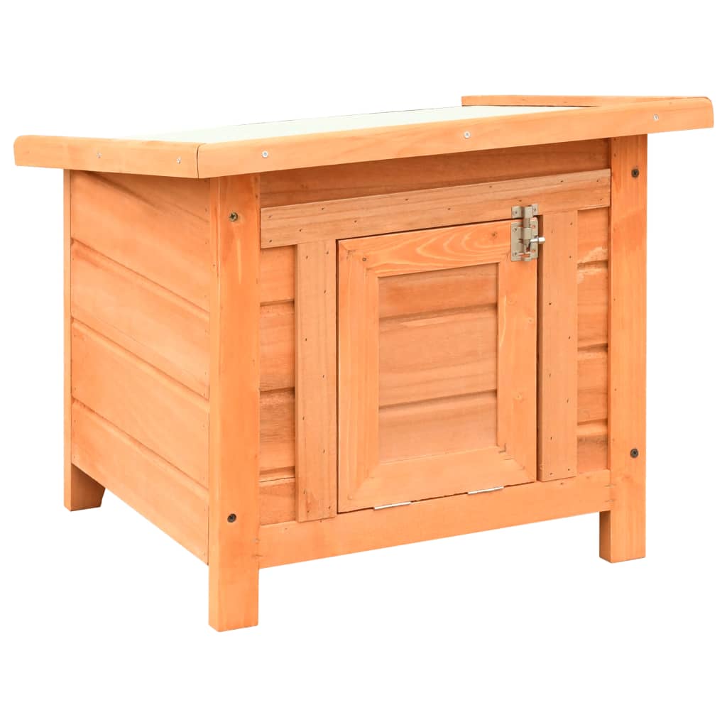 Cuccia Per Gatti In Legno Di Pino E Abete 50X46X43,5 Cm