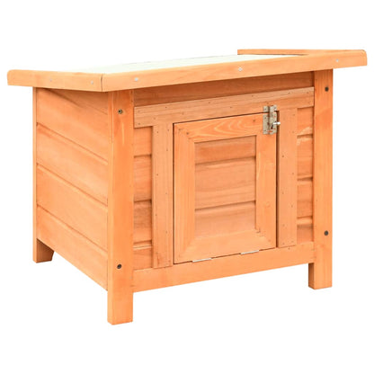 Cuccia Per Gatti In Legno Di Pino E Abete 50X46X43,5 Cm