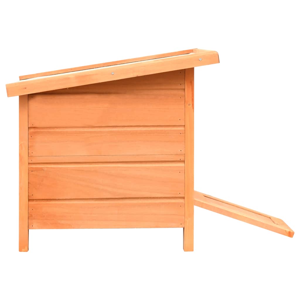 Cuccia Per Gatti In Legno Di Pino E Abete 50X46X43,5 Cm