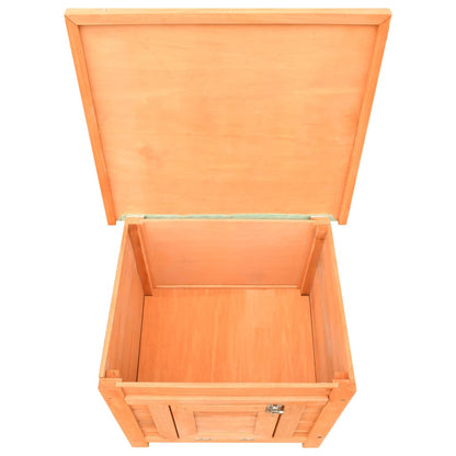 Cuccia Per Gatti In Legno Di Pino E Abete 50X46X43,5 Cm