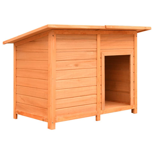 Cuccia Per Cani In Legno Di Pino E Abete 120X77X86 Cm
