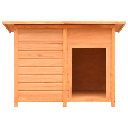 Cuccia Per Cani In Legno Di Pino E Abete 120X77X86 Cm