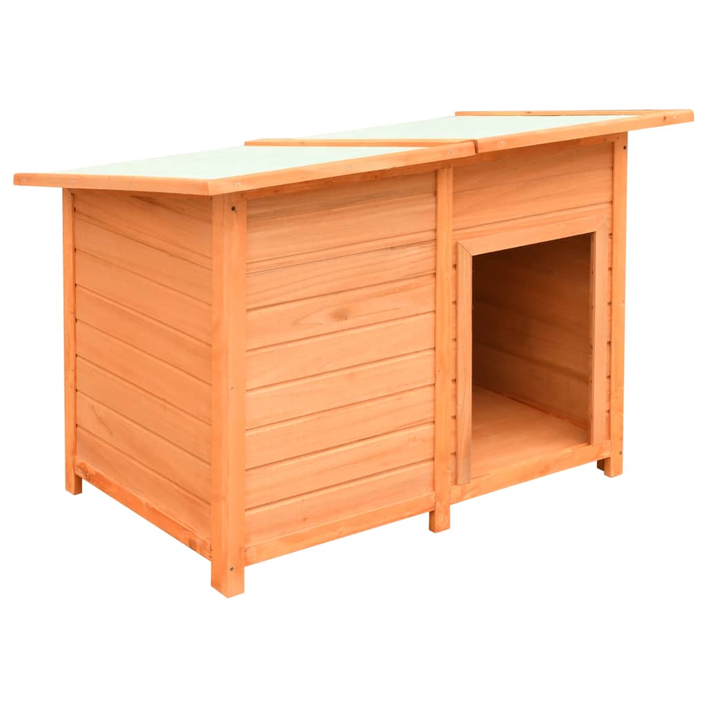 Cuccia Per Cani In Legno Di Pino E Abete 120X77X86 Cm
