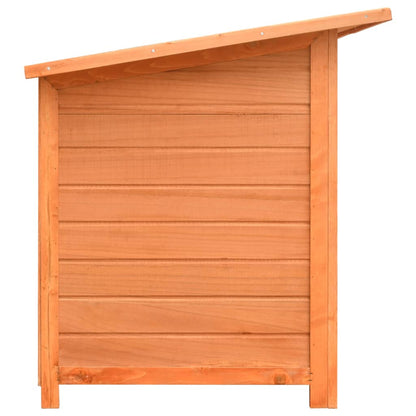 Cuccia Per Cani In Legno Di Pino E Abete 120X77X86 Cm