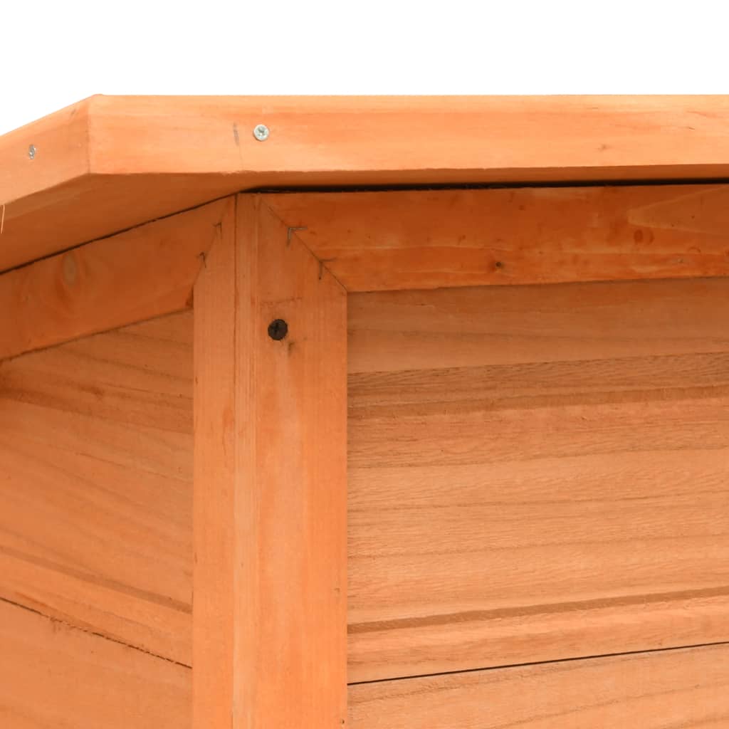 Cuccia Per Cani In Legno Di Pino E Abete 120X77X86 Cm