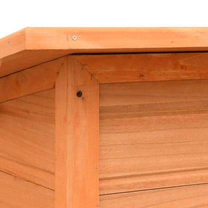 Cuccia Per Cani In Legno Di Pino E Abete 120X77X86 Cm