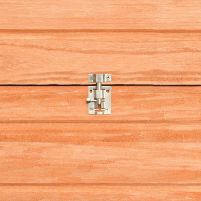 Conigliera In Legno Massello Di Pino E Abete 152X128X108 Cm