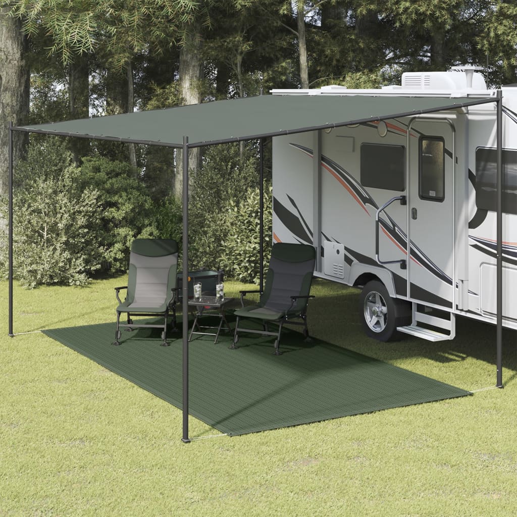 Tappeto Da Tenda In Hdpe Verde Scuro