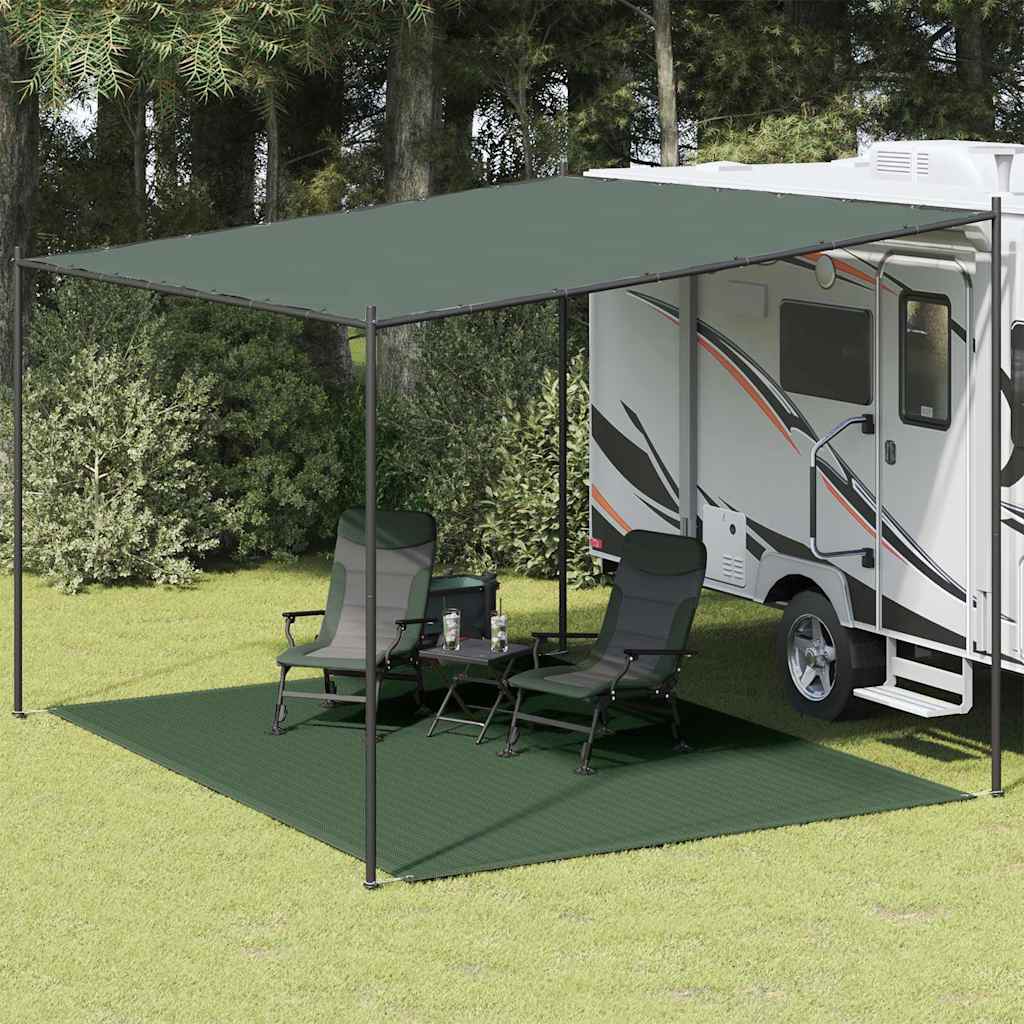 Tappeto Da Tenda In Hdpe Verde Scuro