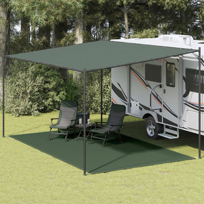 Tappeto Da Tenda In Hdpe Verde Scuro