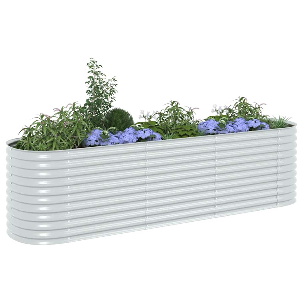 Letto Rialzato Giardino In Acciaio Zincato