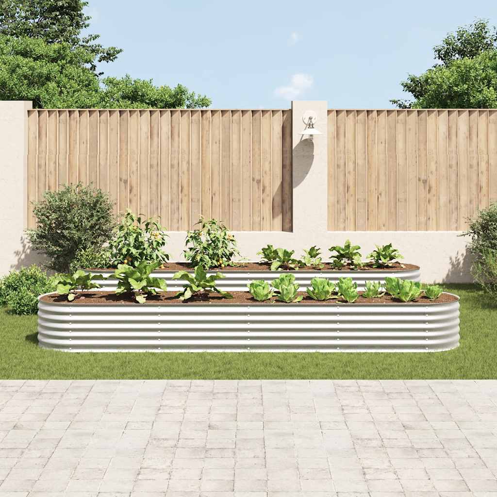 Letto Rialzato Giardino In Acciaio Zincato