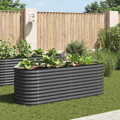 Letto Rialzato Giardino In Acciaio Zincato