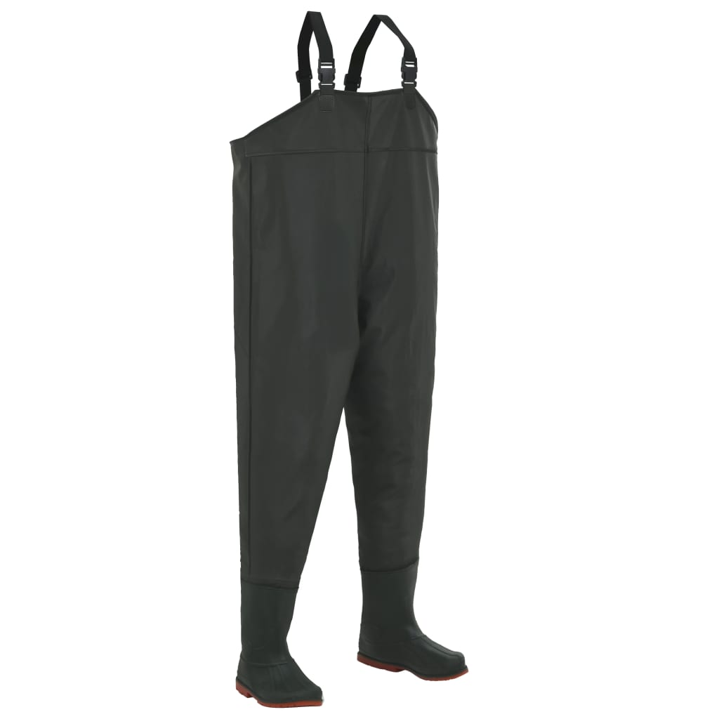 Pantaloni Impermeabili Con Stivali Verdi Taglia 42
