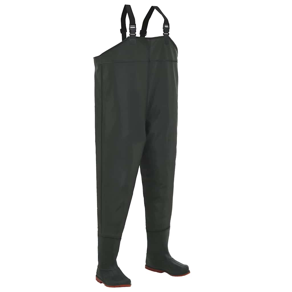 Pantaloni Impermeabili Con Stivali Verdi Taglia 42