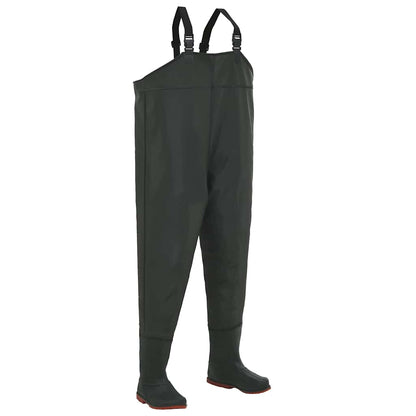 Pantaloni Impermeabili Con Stivali Verdi Taglia 42