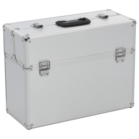 Valigetta Per Attrezzi 47X36X20 Cm Argento In Alluminio