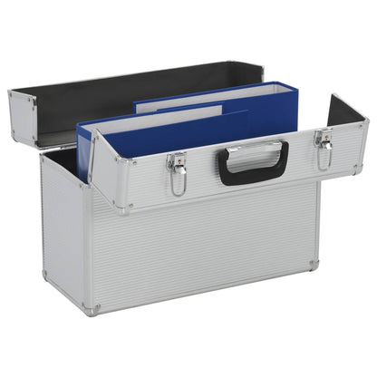 Valigetta Per Attrezzi 47X36X20 Cm Argento In Alluminio