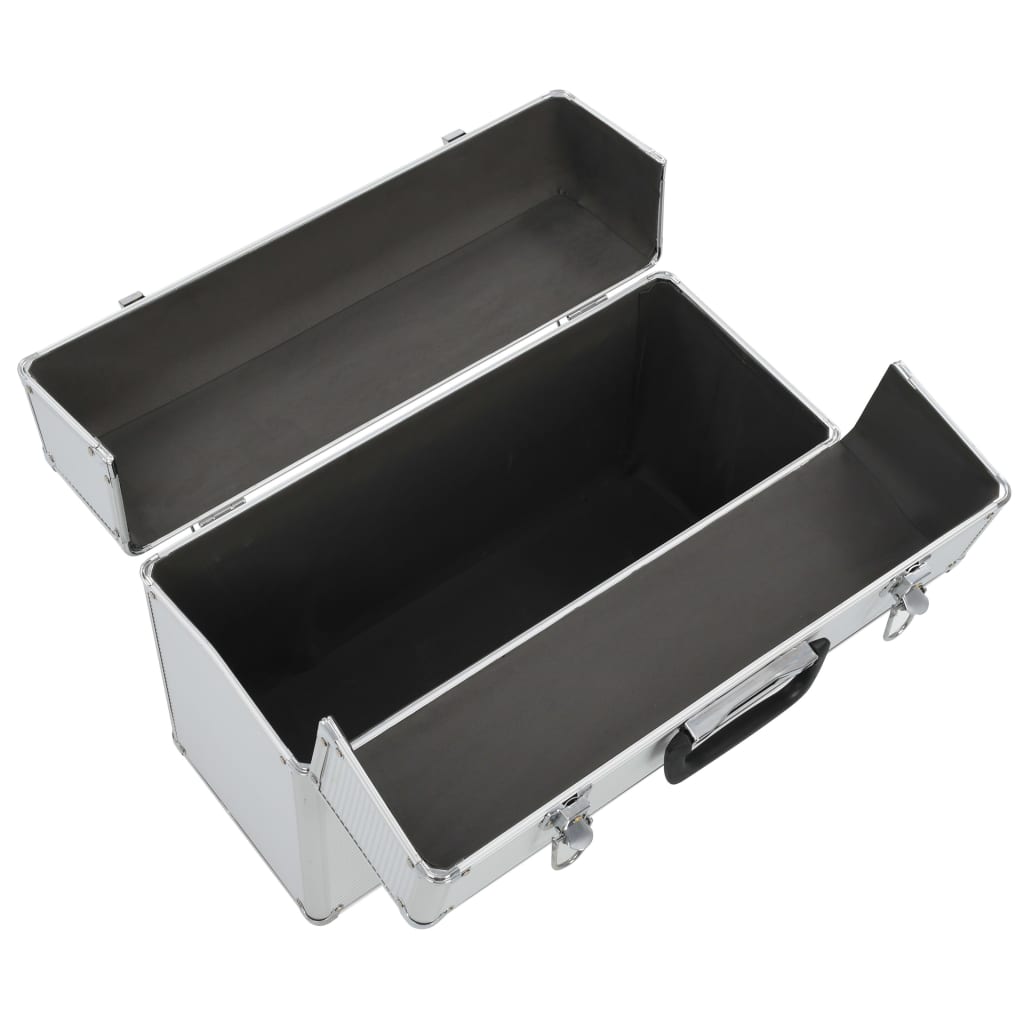 Valigetta Per Attrezzi 47X36X20 Cm Argento In Alluminio