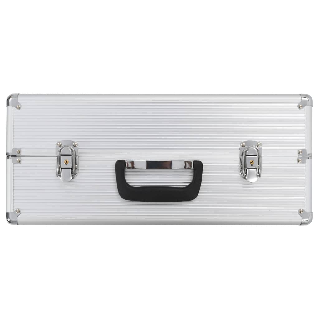 Valigetta Per Attrezzi 47X36X20 Cm Argento In Alluminio