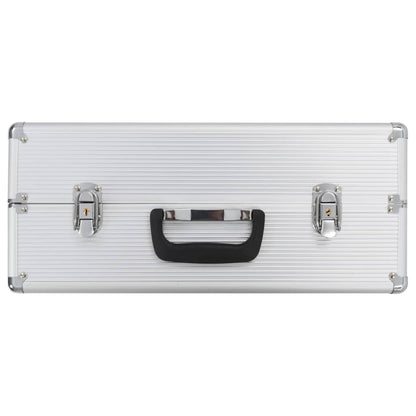 Valigetta Per Attrezzi 47X36X20 Cm Argento In Alluminio
