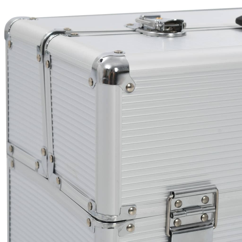 Valigetta Per Attrezzi 47X36X20 Cm Argento In Alluminio