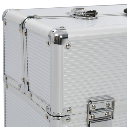 Valigetta Per Attrezzi 47X36X20 Cm Argento In Alluminio