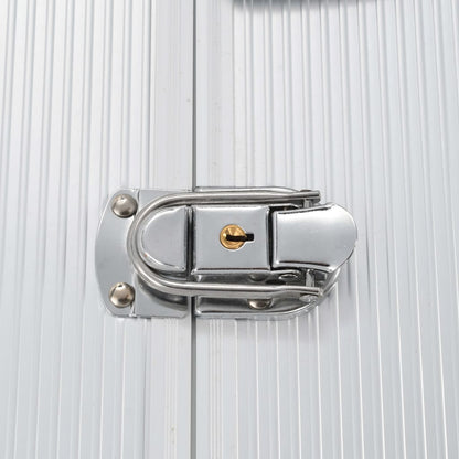Valigetta Per Attrezzi 47X36X20 Cm Argento In Alluminio