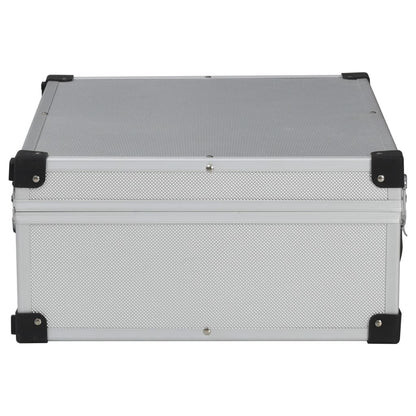 Valigetta Per Attrezzi 46X33X16 Cm Argento In Alluminio
